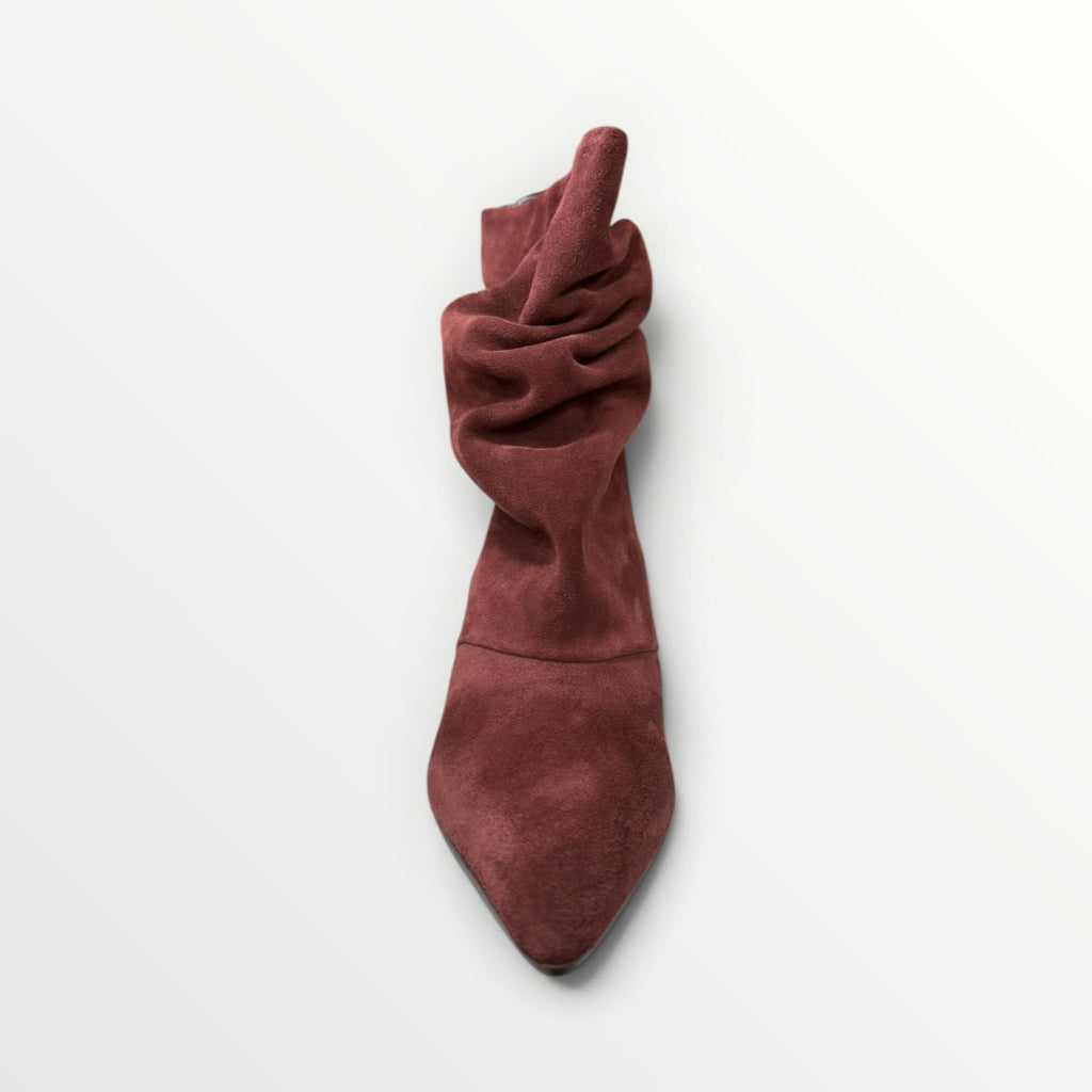 DIVINE FOLLIE - STIVALETTO SCAMOSCIATO GAMBALE MORBIDO