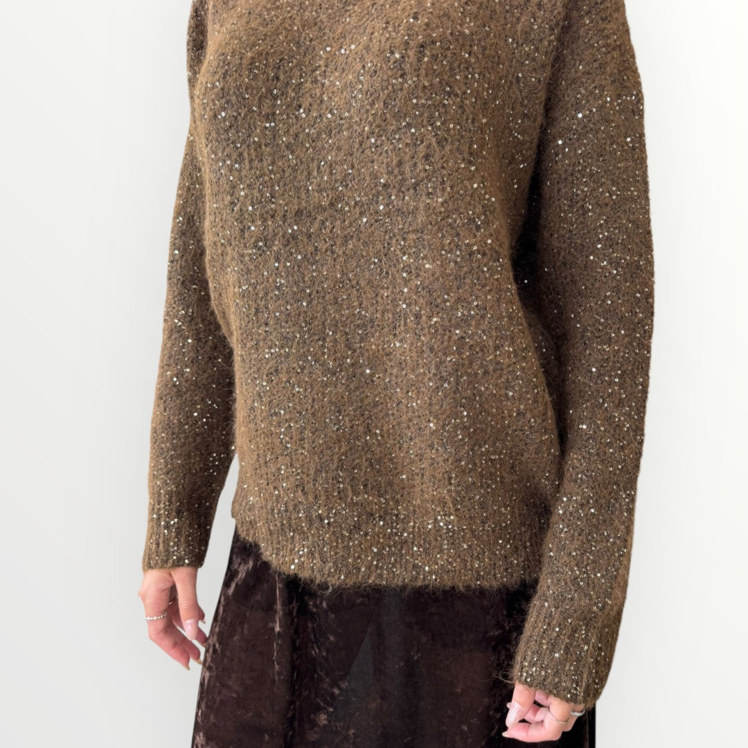 LOFT.73 - MAGLIA BRILLANTINA