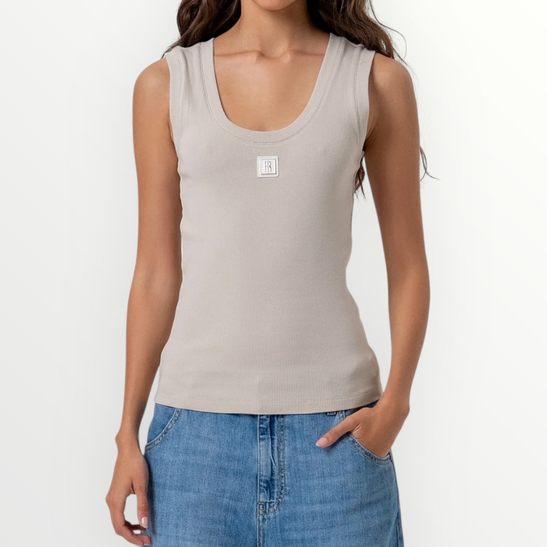 FRACOMINA - TOP ADERENTE A COSTINA