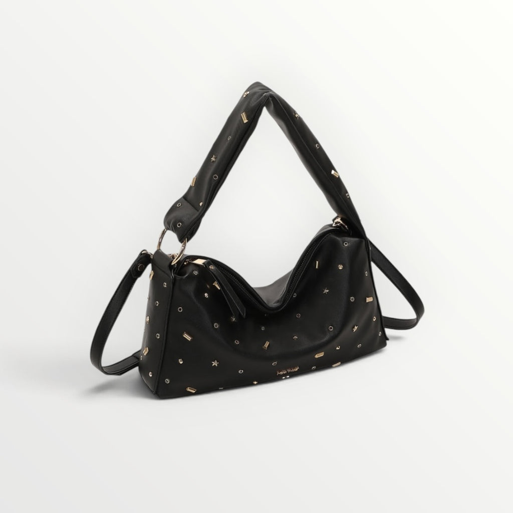MIMI' MUA' - BORSA CON APPLICAZIONI COLORATE