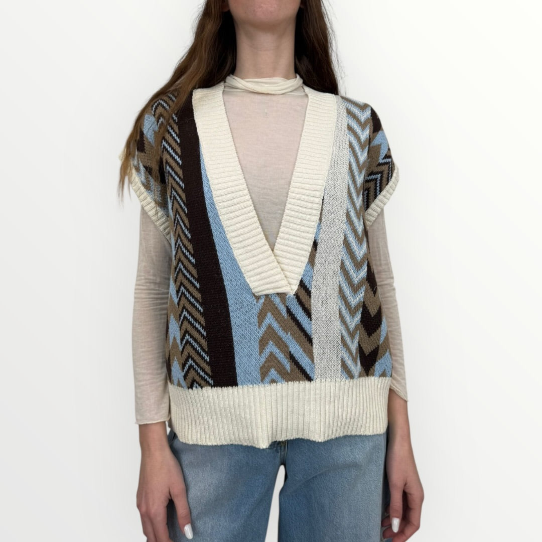 HAVEONE - MAGLIA SCOLLO A V