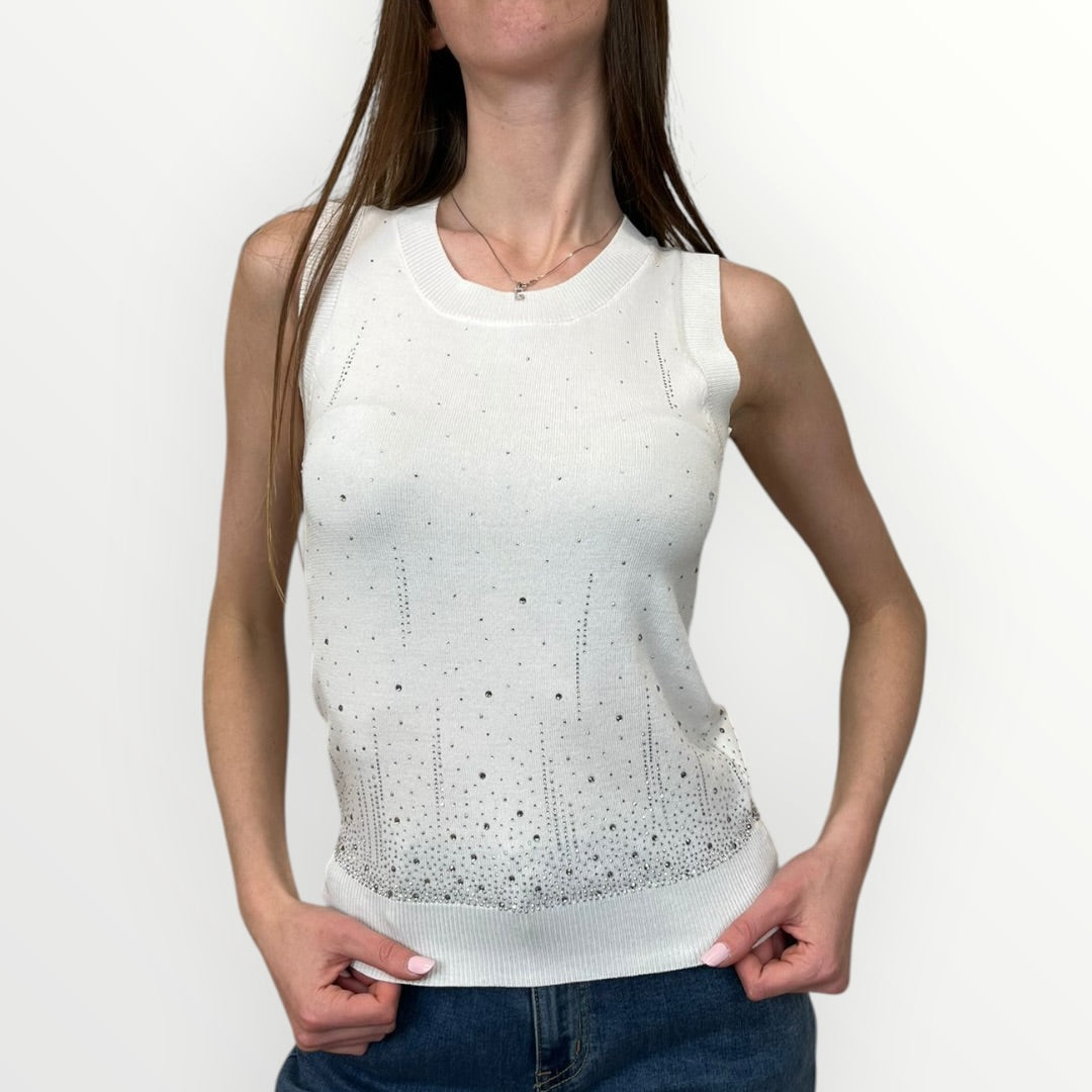 NO SECRETS - CANOTTA CANOTTA CON BRILLATINI SFUMATI