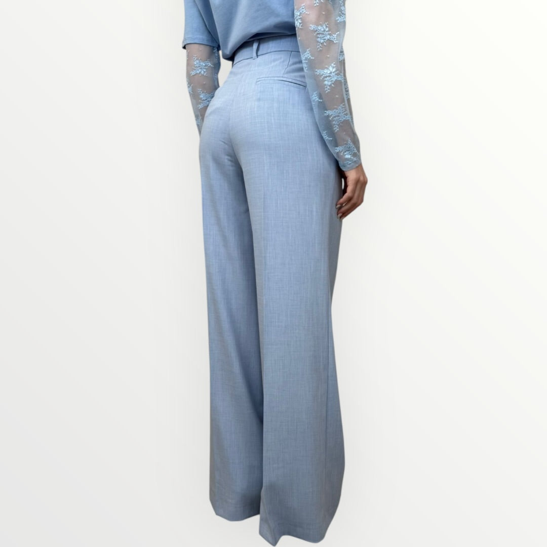 KING KONG - PANTALONE A PALAZZO VITA ALTA