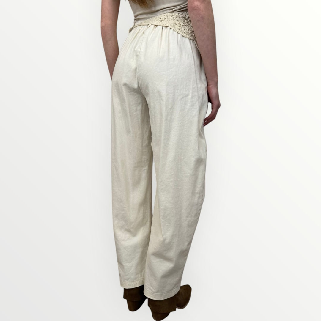 KING KONG - PANTALONE CON BANDANA IN CROCHET