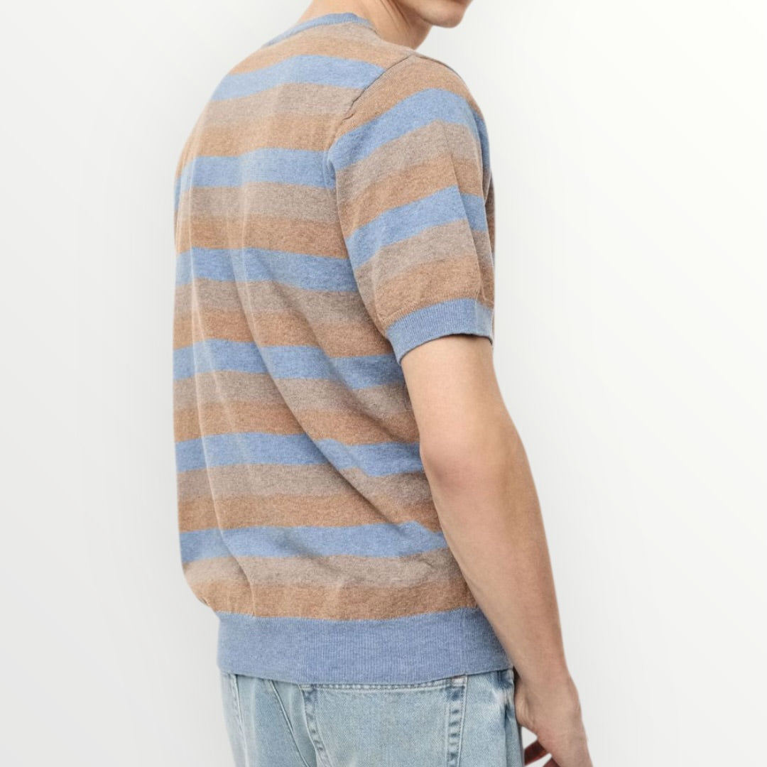 IMPERIAL - MAGLIA A RIGHE MANICA CORTA