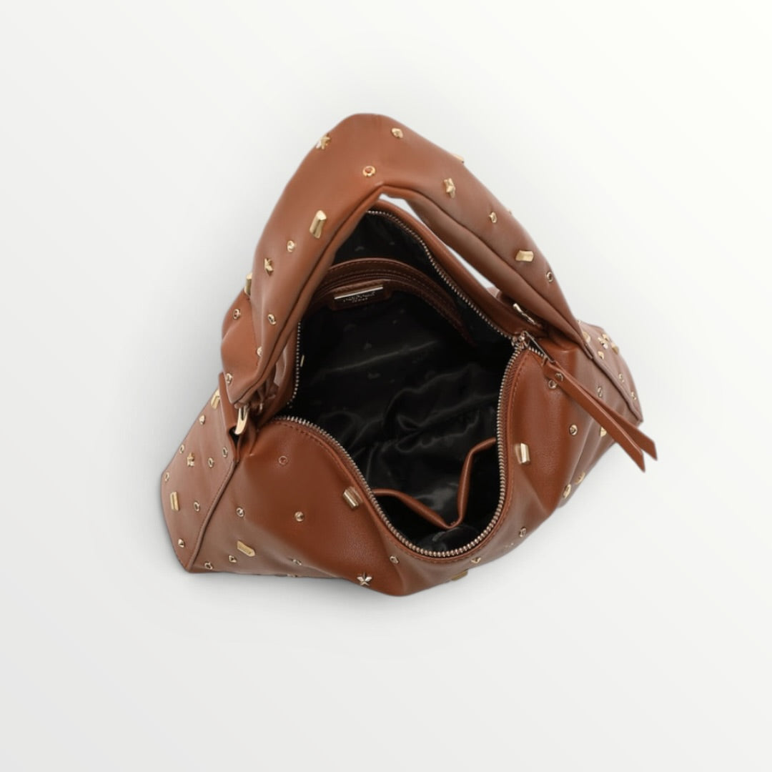 MIMI' MUA' - BORSA CON APPLICAZIONI COLORATE