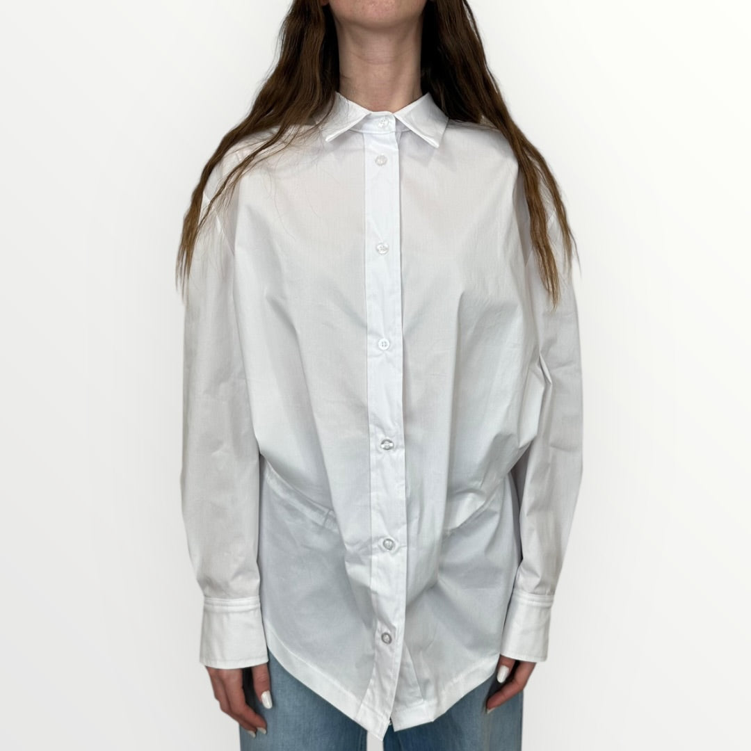 HAVEONE - CAMICIA CON ELASTICO SUL RETRO