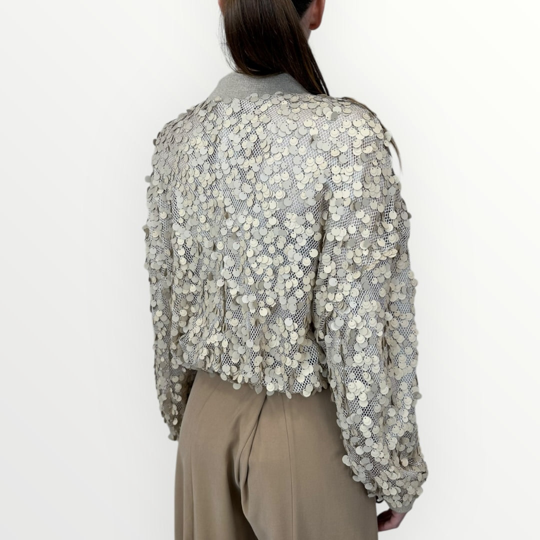 HAVEONE - BOMBER CON PAILLETTES