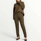 ELENA MIRO' - PANTALONE IN JERSEY MISTO VISCOSA