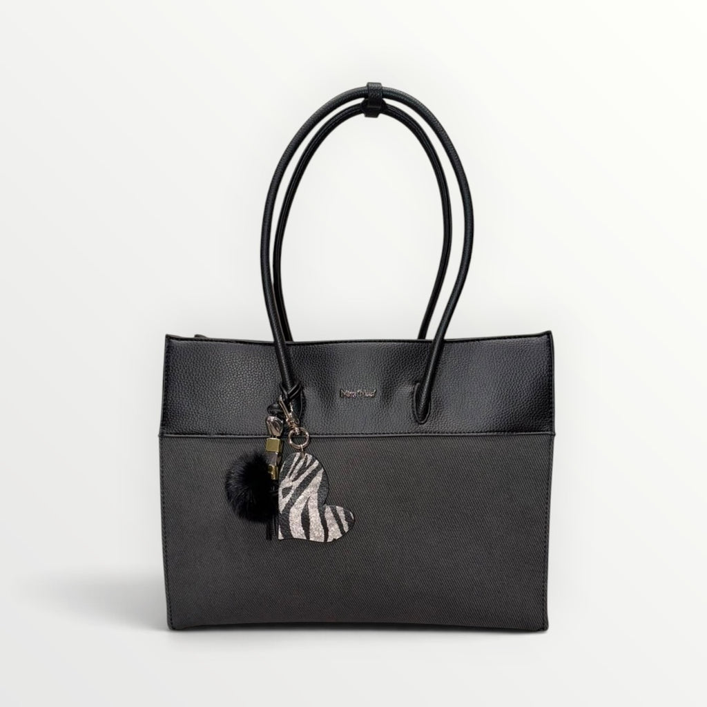MIMI' MUA' - BORSA TOTE CON CHARMS