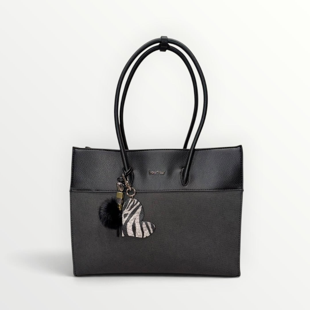 MIMI' MUA' - BORSA TOTE CON CHARMS