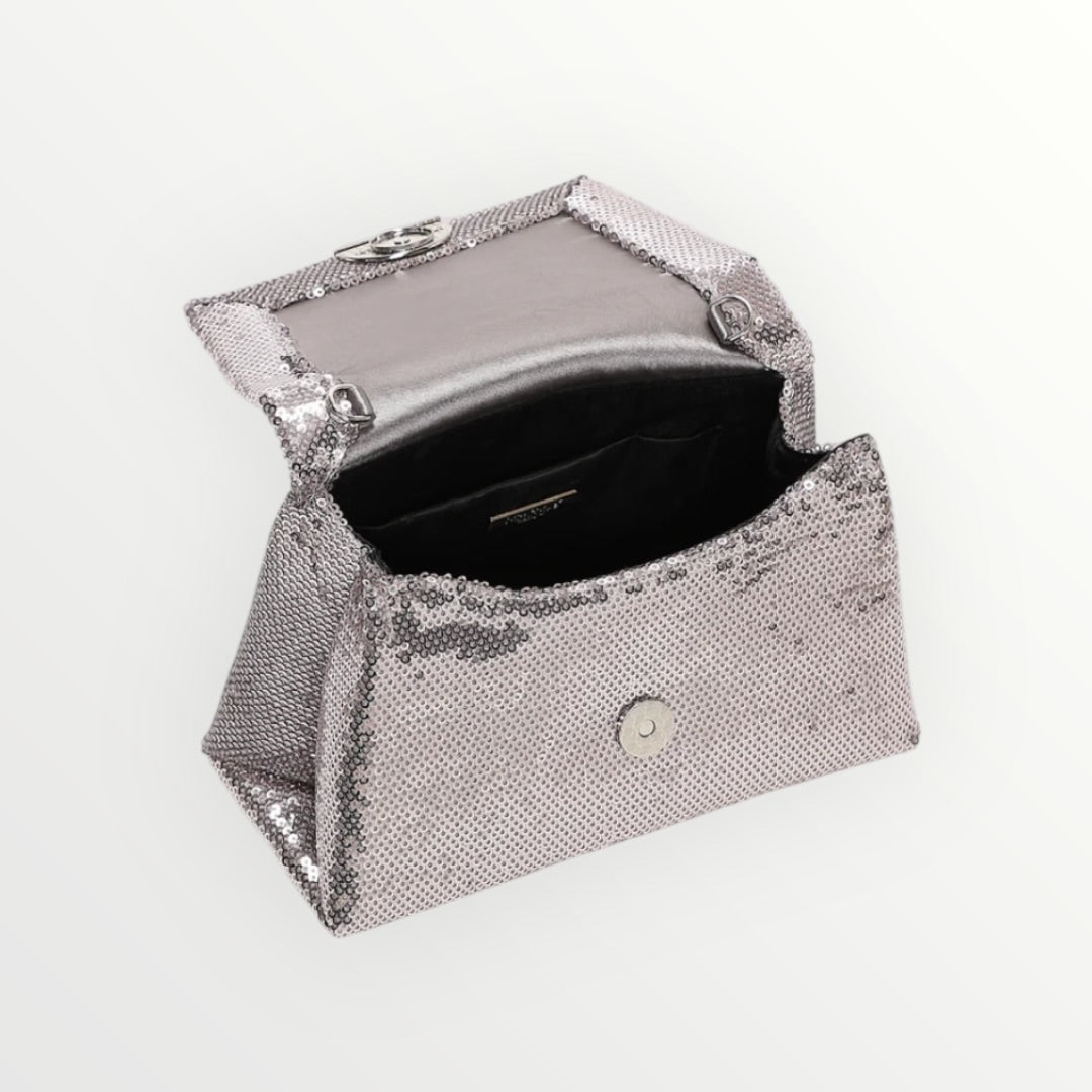 MIMI' MUA' - BORSA A MANO CON PAILLETTES