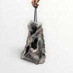AYFEE - BORSA IN ECO-PELLICCIA CON MANICO FINE