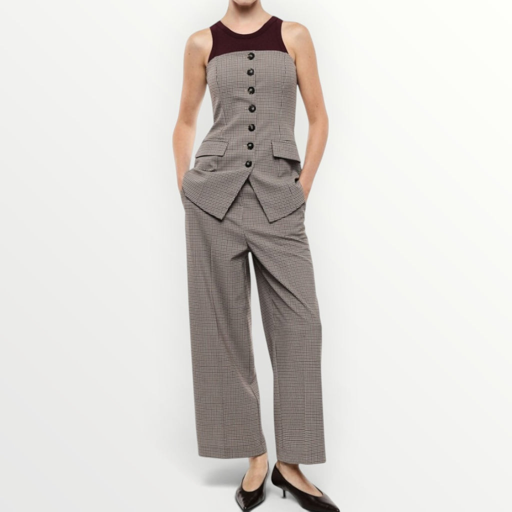 IMPERIAL - PANTALONE DRITTO IN PRINCIPE DI GALLES