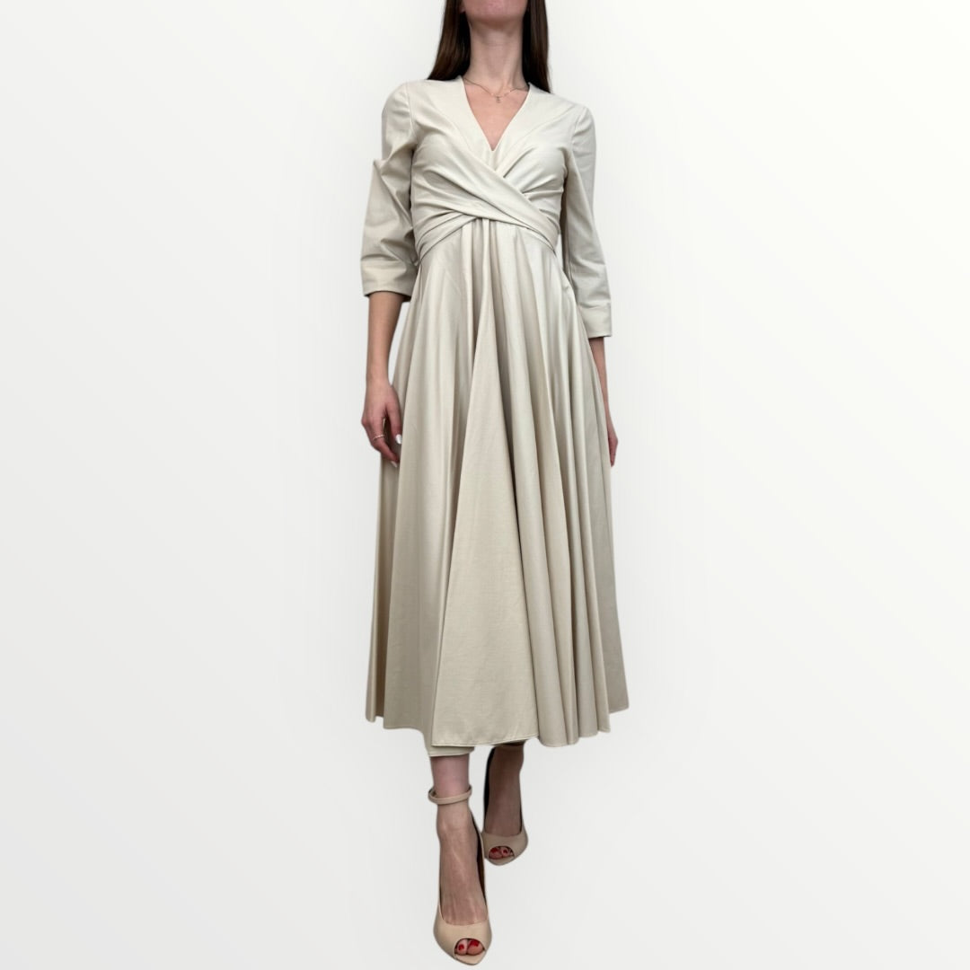 FERRONE - ABITO CON INCROCIO SUL DAVANTI