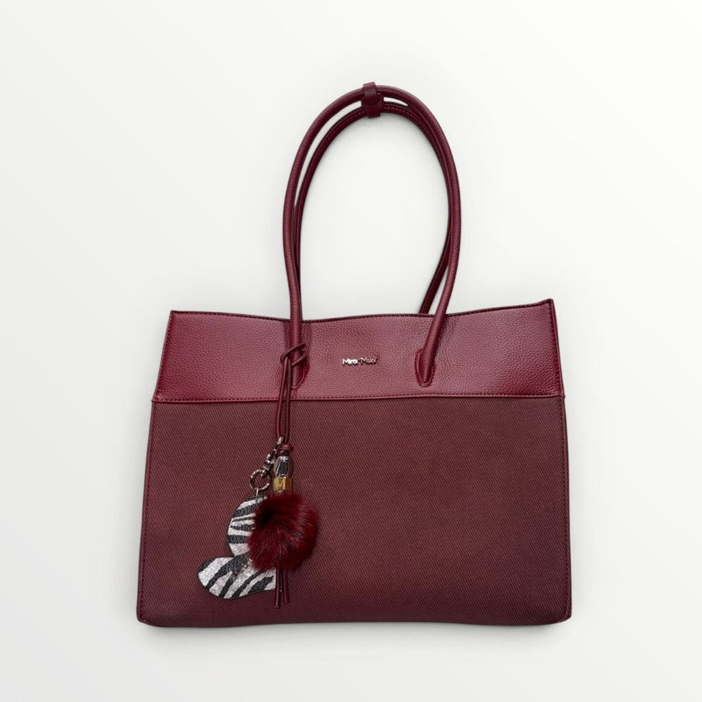 MIMI' MUA' - BORSA TOTE CON CHARMS