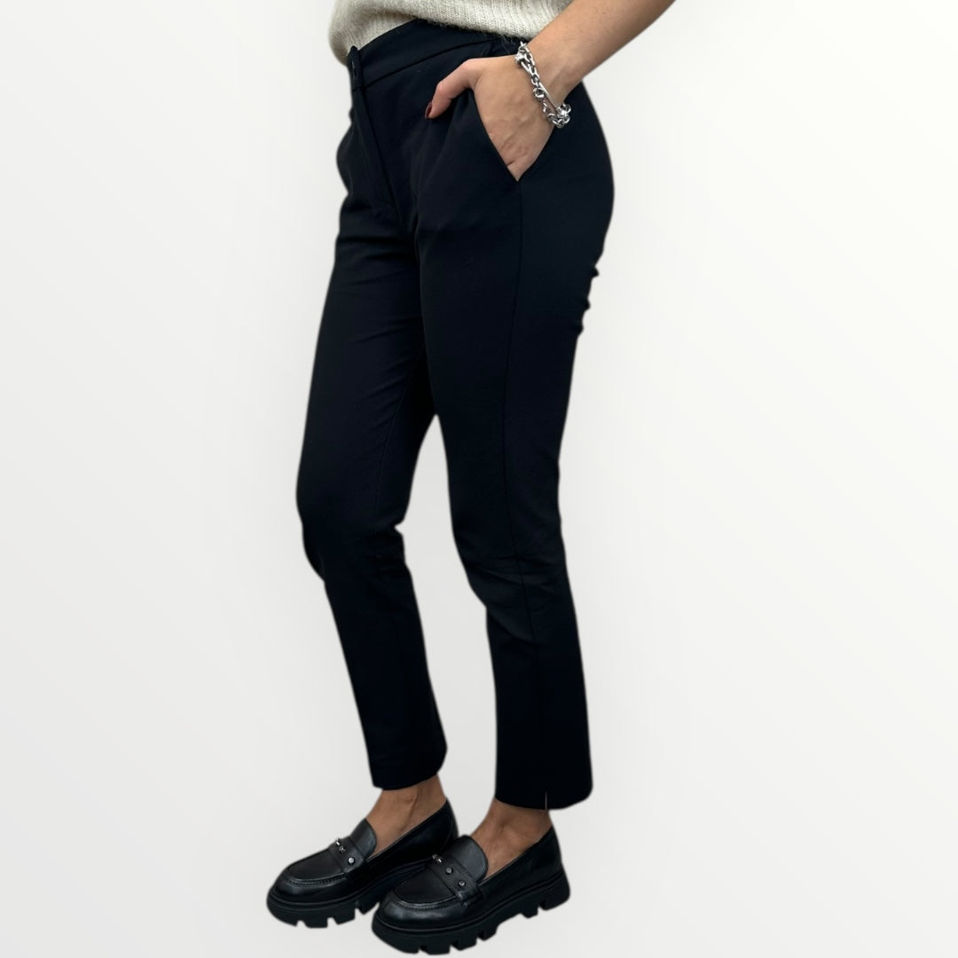 ANGELA DAVIS - PANTALONE STRETCH CON VITA ELASTICA