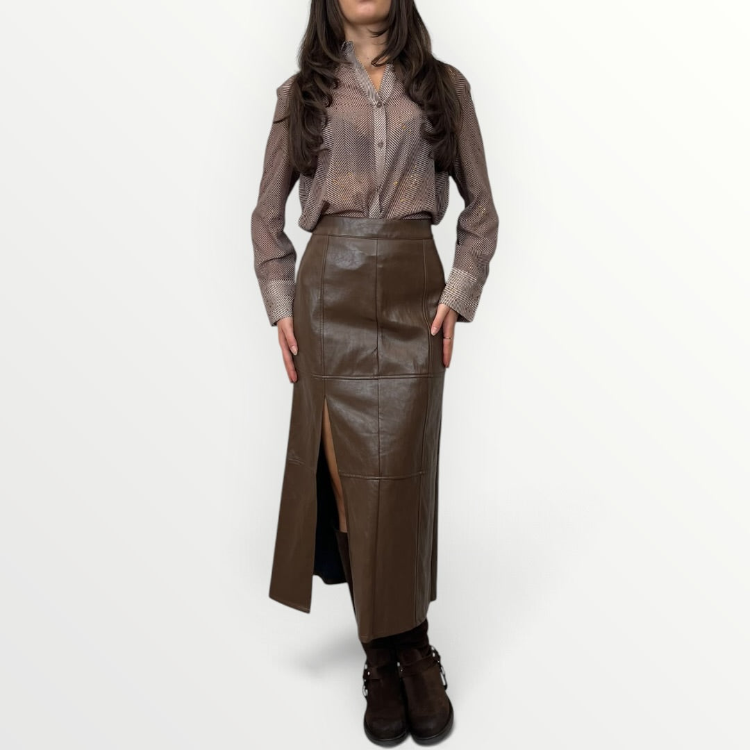 NO SECRETS - CAMICIA CON PUNTI LUCE APPLICATI