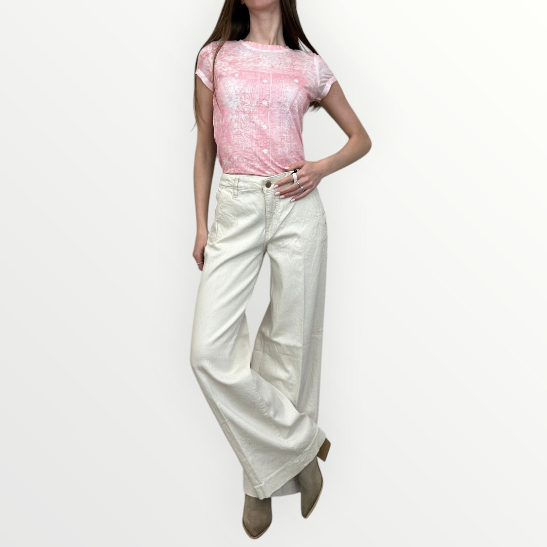 GUESS - T-SHIRT EFFETTO VINTAGE