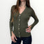 GUESS - CARDIGAN A COSTINA CON BOTTONI GIOIELLO
