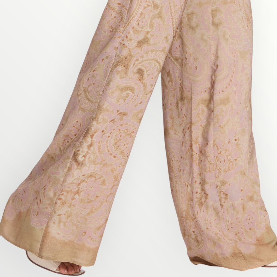 ELENA MIRO' - PANTALONE PALAZZO STAMPATO