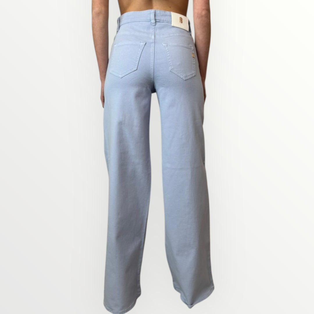 FRACOMINA - JEANS STRETCH A PALAZZO
