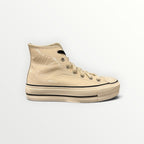 CONVERSE - SNEAKER IN VERNICE EFFETTO STROPICCIATO