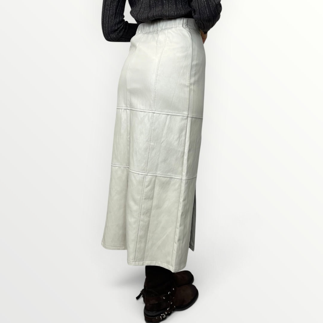 NO SECRETS - GONNA IN ECO-PELLE CON SPACCO