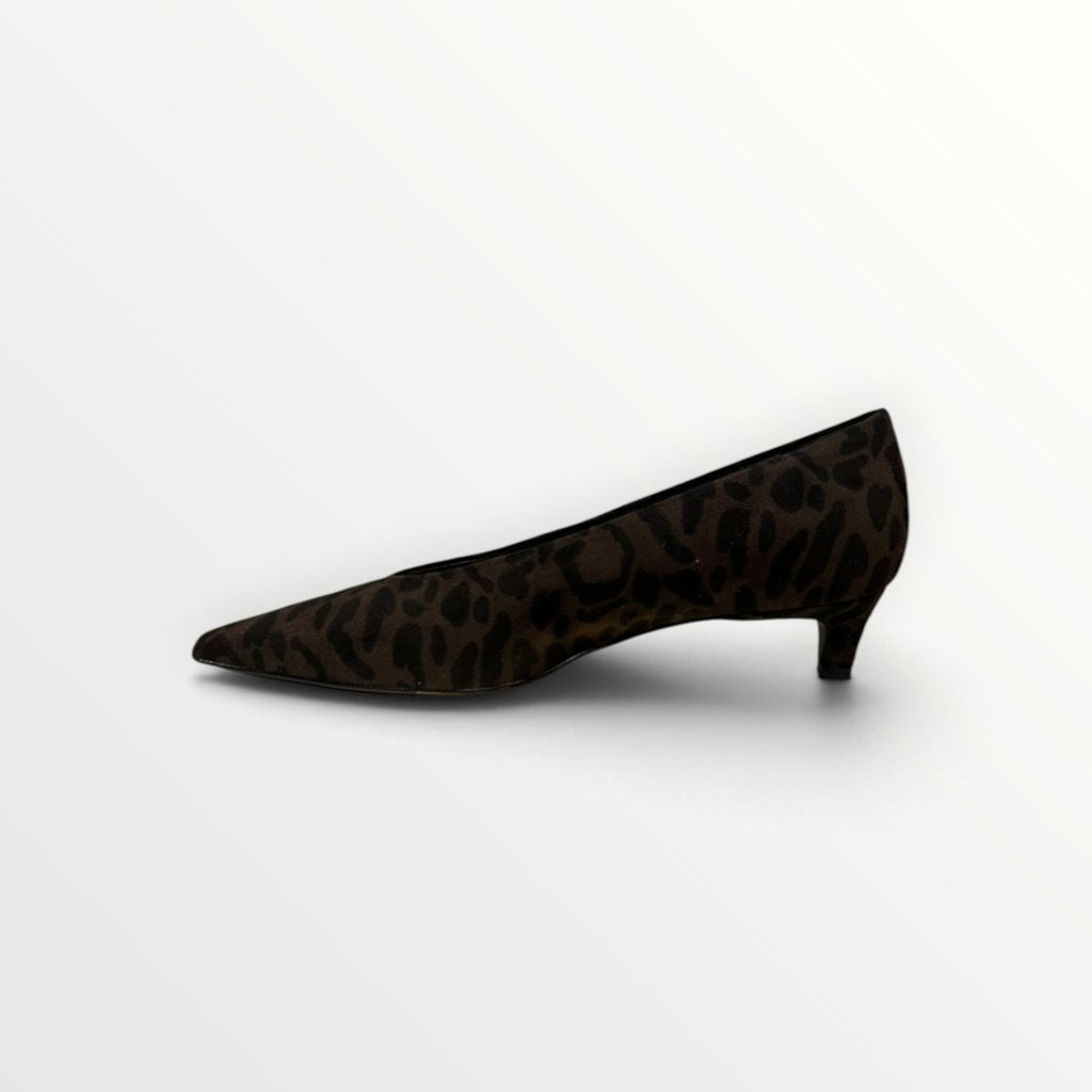 DIVINE FOLLIE - DECOLLETE' MINI TACCO SCAMOSCIATE