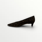 DIVINE FOLLIE - DECOLLETE' MINI TACCO SCAMOSCIATE