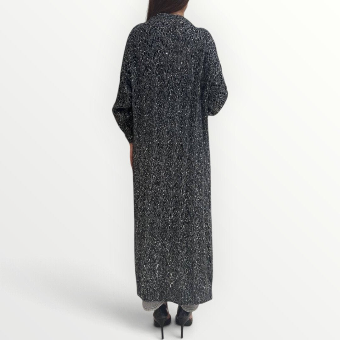 KING KONG - CARDIGAN TRAFORATO IN LUREX