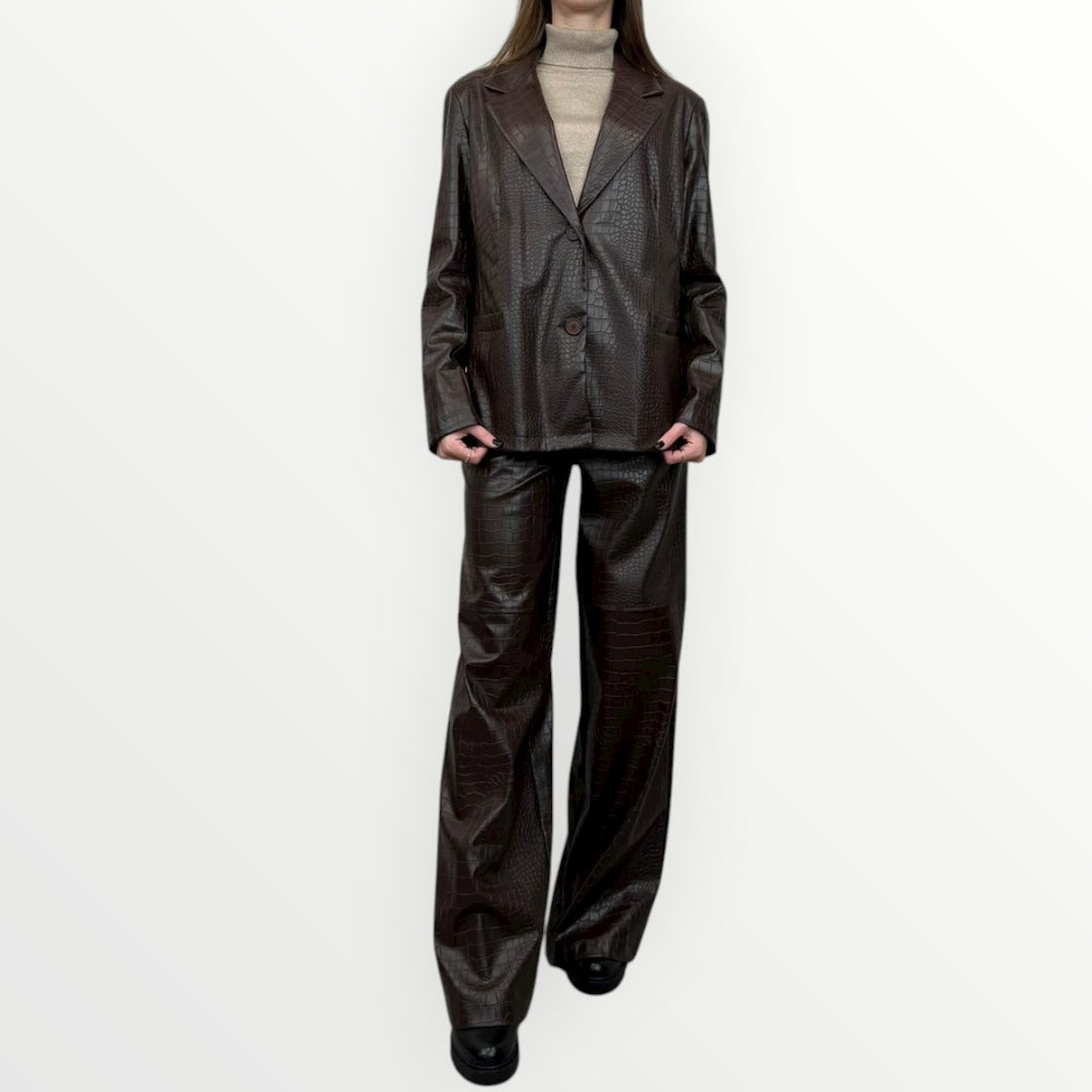 KING KONG - PANTALONE STAMPA COCCODRILLO