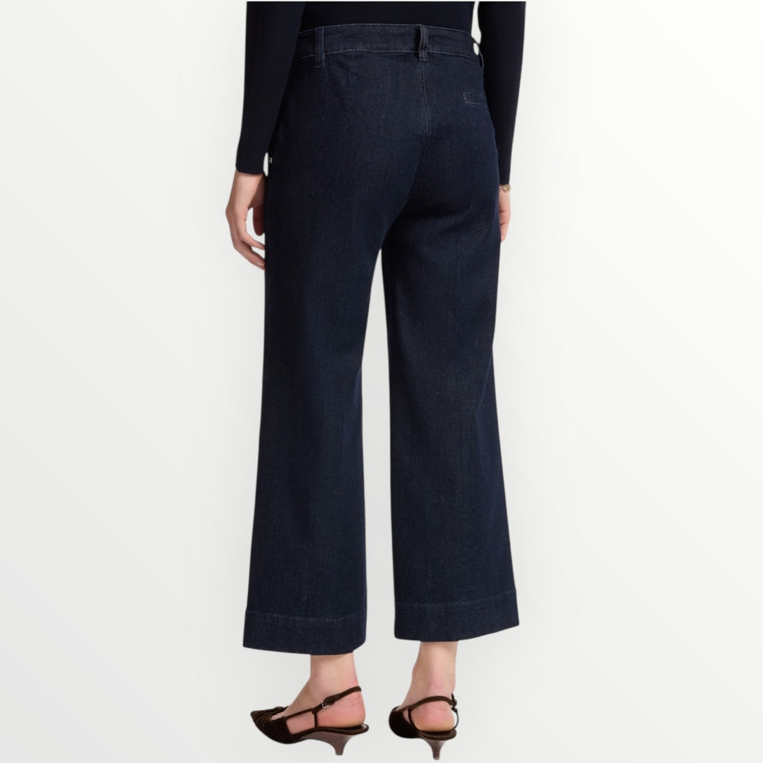 ELENA MIRO' - JEANS TAILORING CROPPED