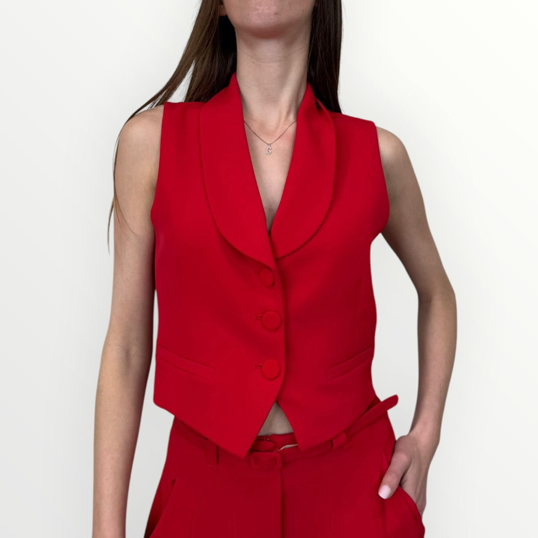 IMPERIAL - GILET CON BOTTONI RIVESTITI