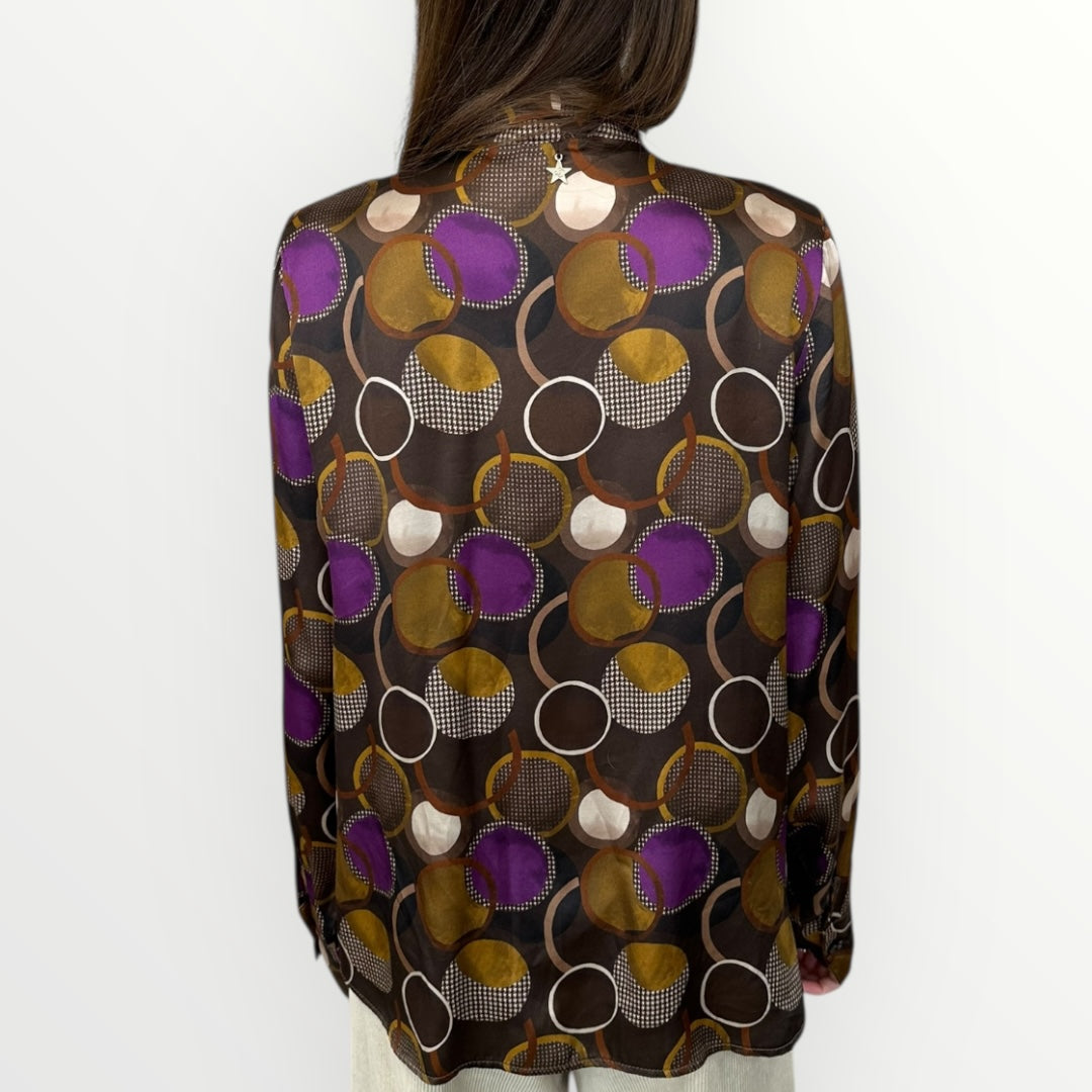 SOUVENIR - CAMICIA A FANTASIA GEOMETRICA