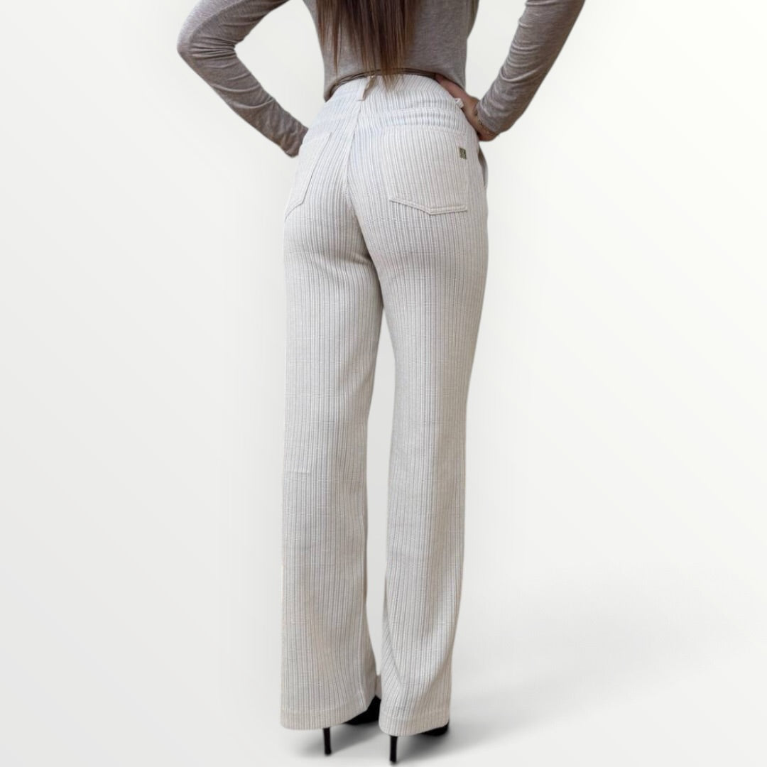 FRACOMINA - PANTALONE A ZAMPA IN VELLUTO