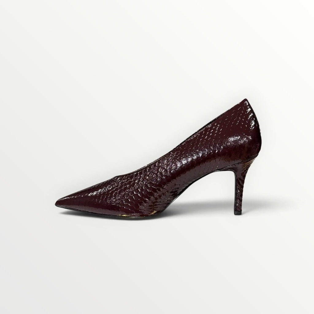 DIVINE FOLLIE - DECOLLETE LUCIDA EFFETTO COCCODRILLO