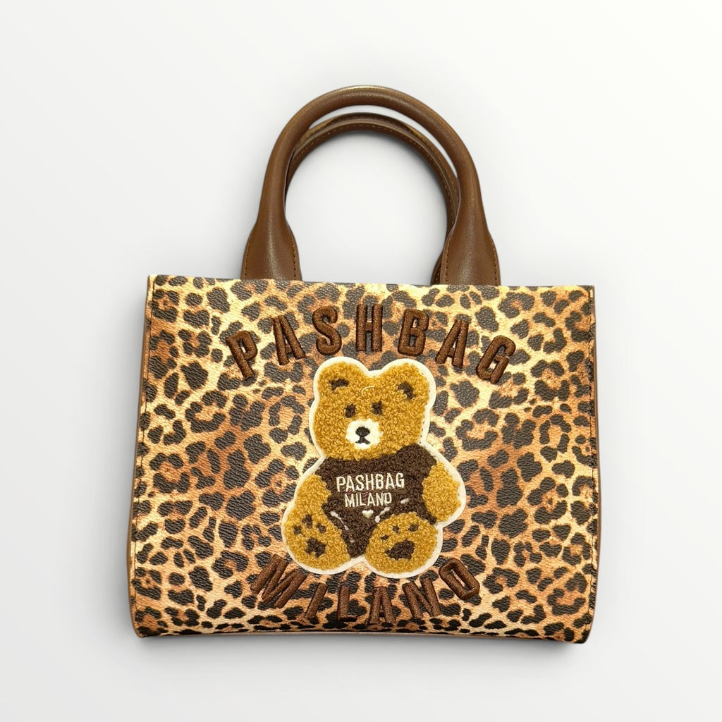PASHBAG - BORSA TOTE CON ORSETTO