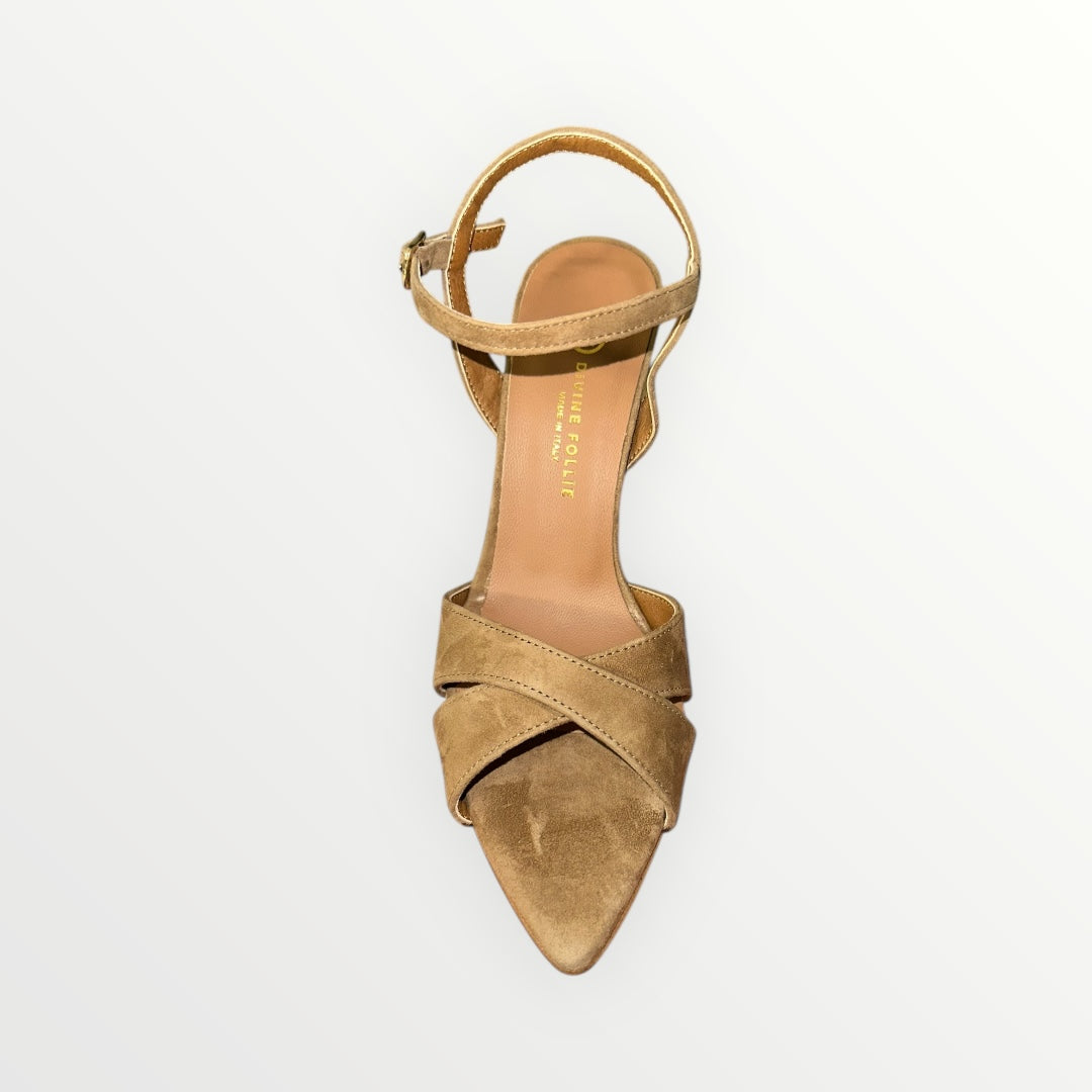 DIVINE FOLLIE - SANDALO CON INCROCIO SULLA PUNTA