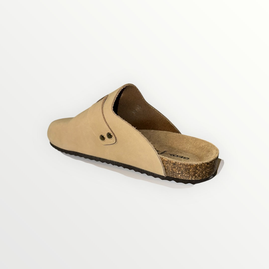 GEOX - CIABATTA BRIONIA CON PUNTA COPERTA