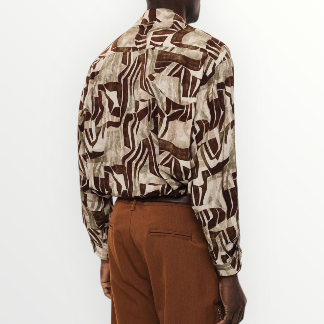 IMPERIAL - CAMICIA STAMPA GRAFICA