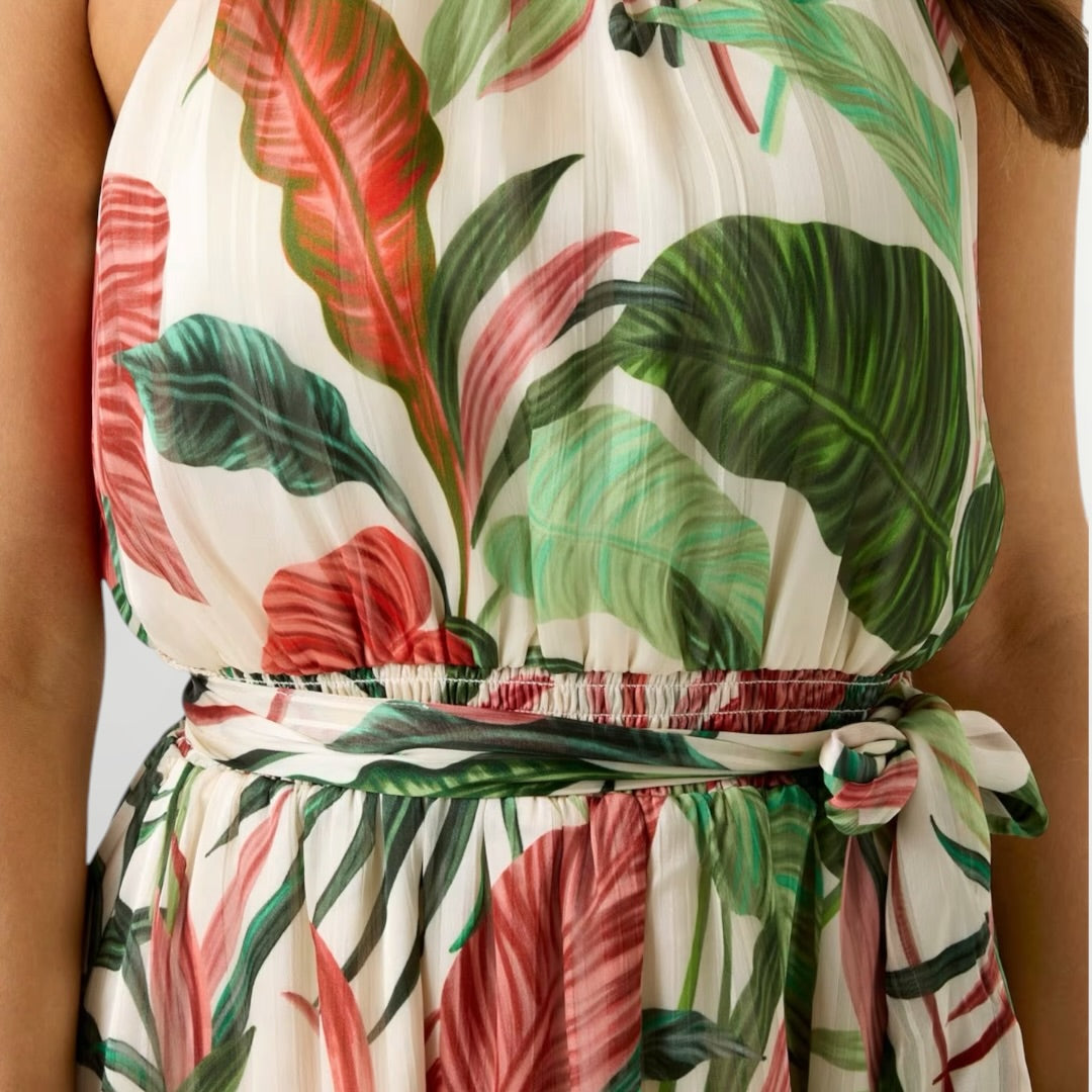 GUESS - ABITO CORTO STAMPA FLOREALE