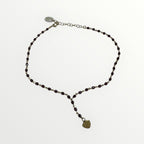 MOMI - COLLANA ROSARIO CORTO CUORE