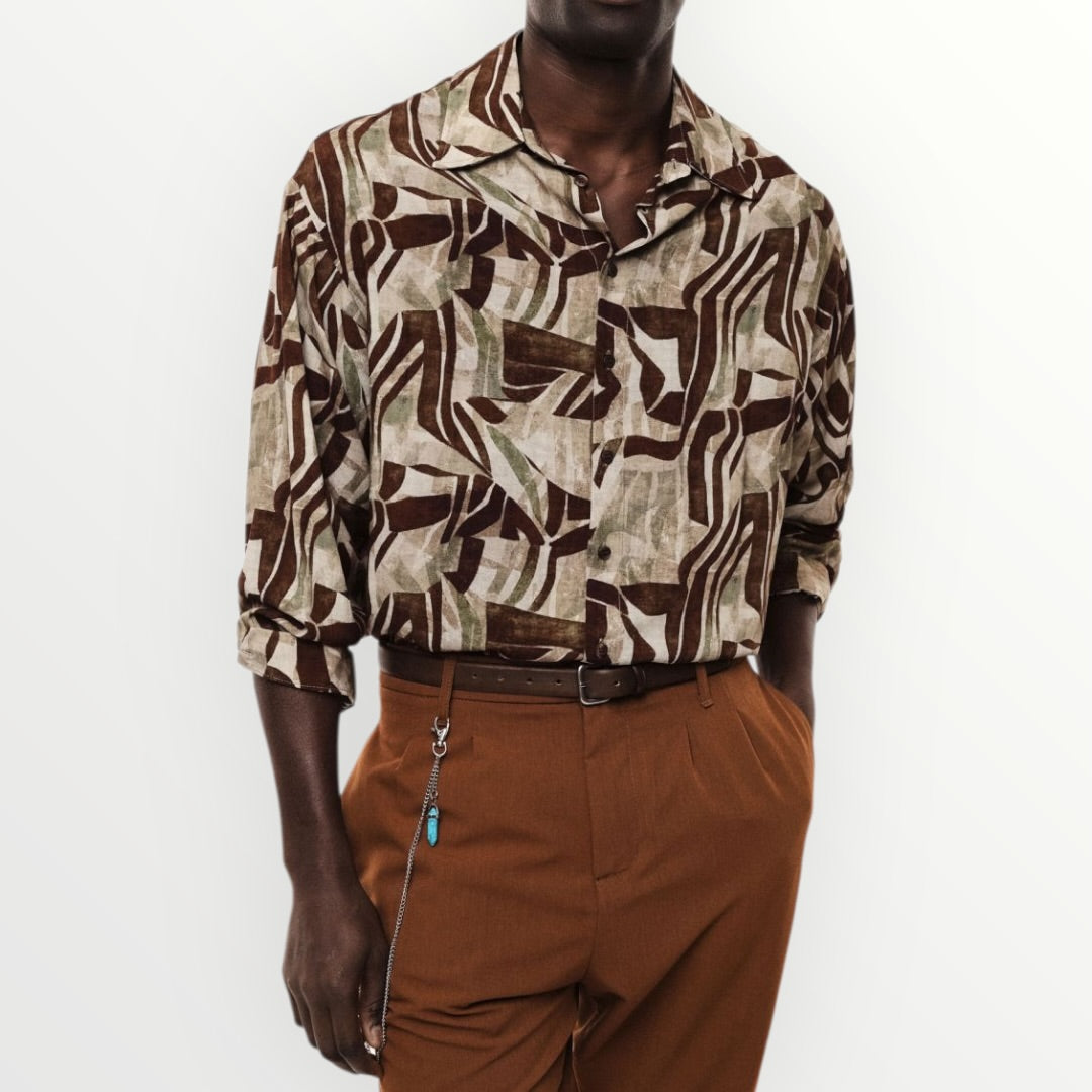 IMPERIAL - CAMICIA STAMPA GRAFICA