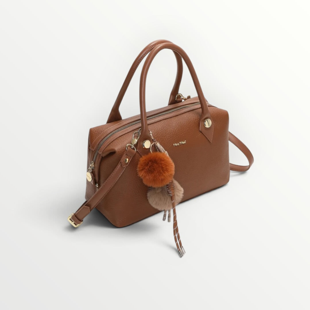 MIMI' MUA' - BORSA BAULETTO CON CHARMS