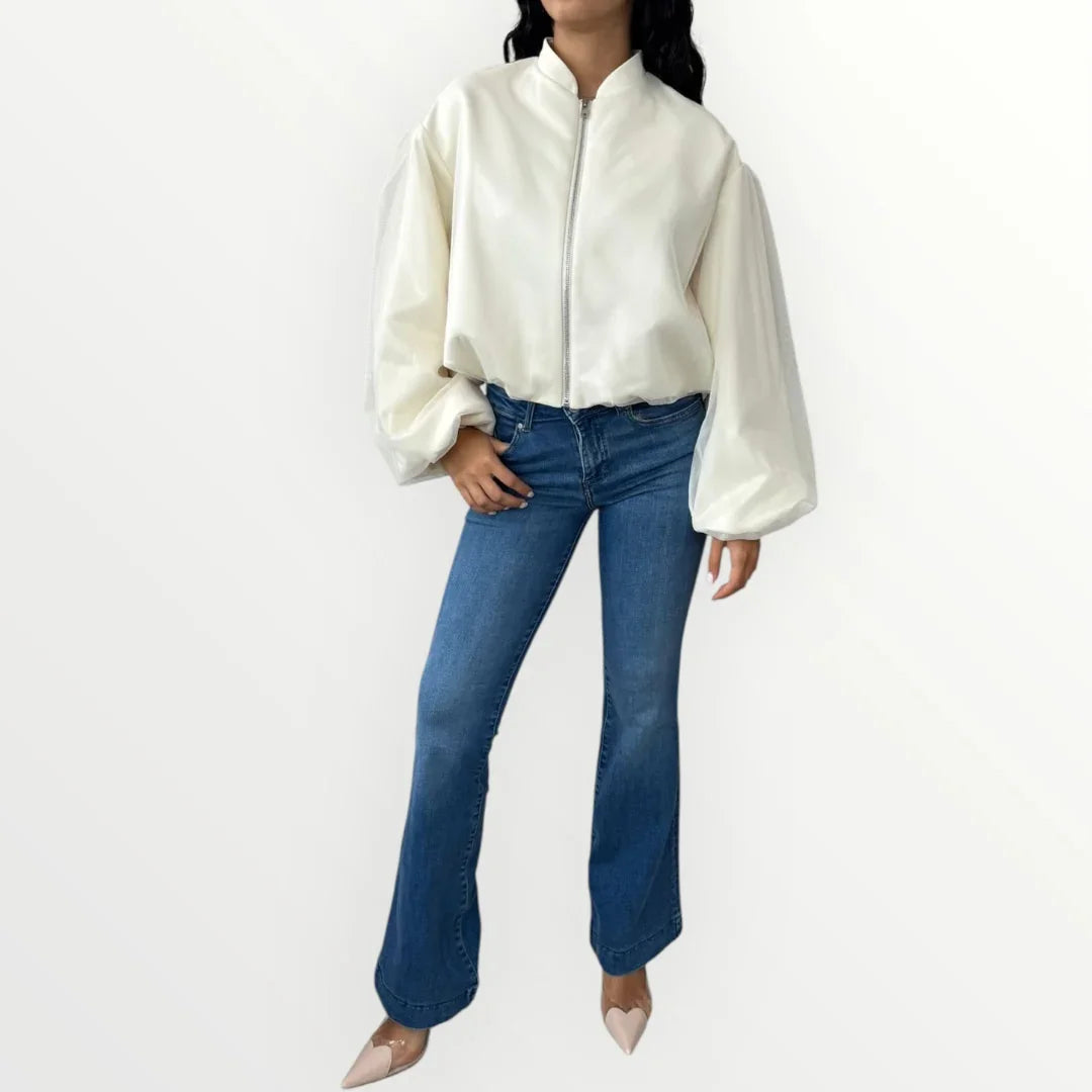 IMPERIAL - BOMBER IN TULLE