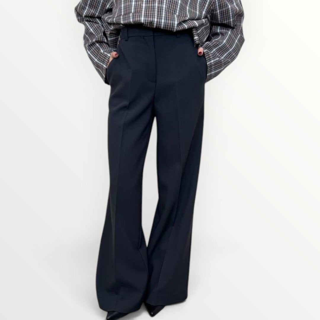 KING KONG - PANTALONE A PALAZZO VITA ALTA