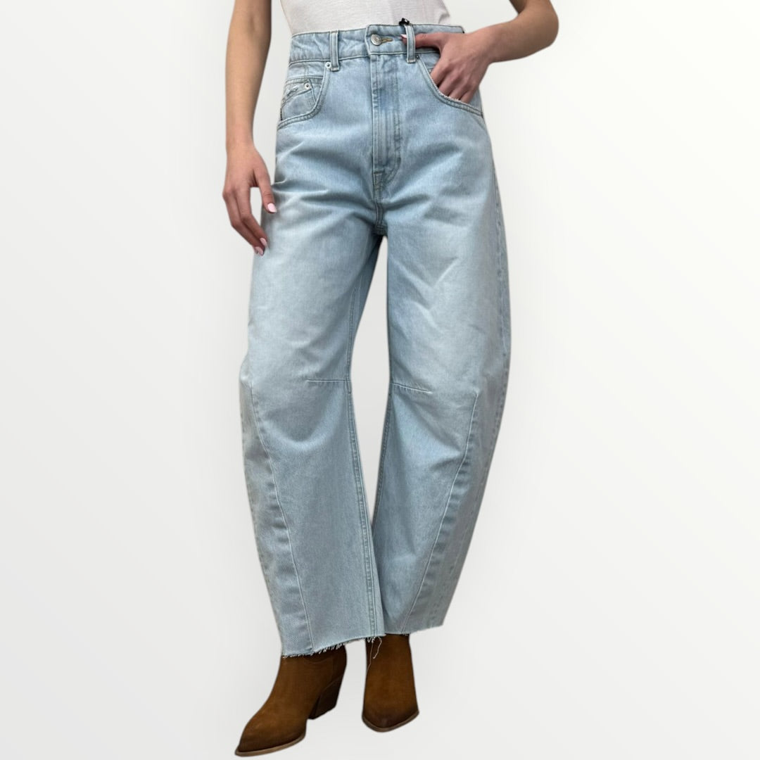 HAVEONE - JEANS BARBARA LAVAGGIO CHIARO