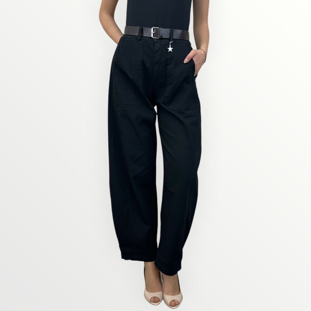 SUSY MIX - PANTALONE IN GABARDINA LEGGERA
