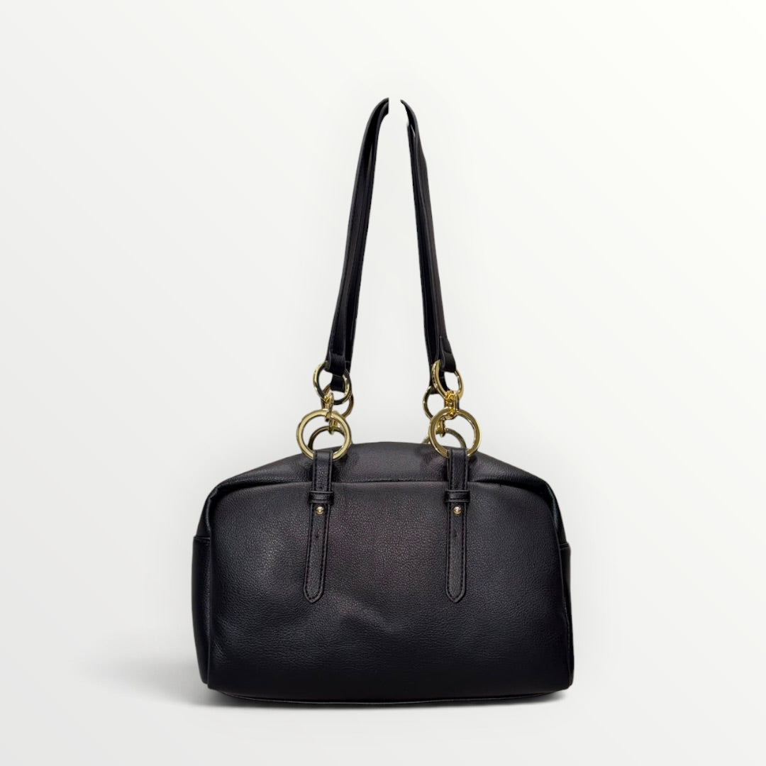 MIMI' MUA' - BORSA A SPALLA CON ANELLI
